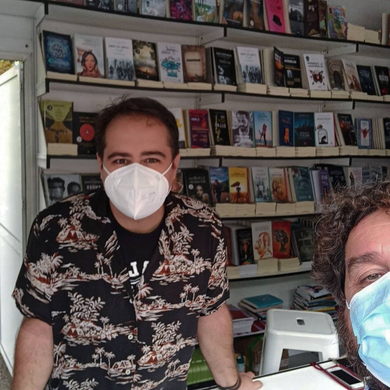 Gotardo González Quero en la Feria del Libro de Madrid (2021)